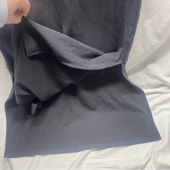 Talbots L P Cotton sleeveless Shift Maxi Dress tank VTG side slits at bottom - Picture 2 of 4